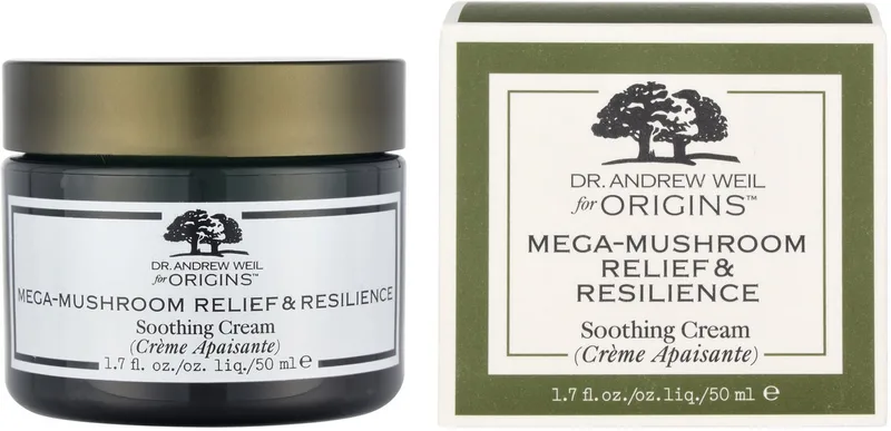 Intensief vochtinbrengende Crème Origins Mega Mushroom Verzachtend fra Origins i 50 ml – produktbillede