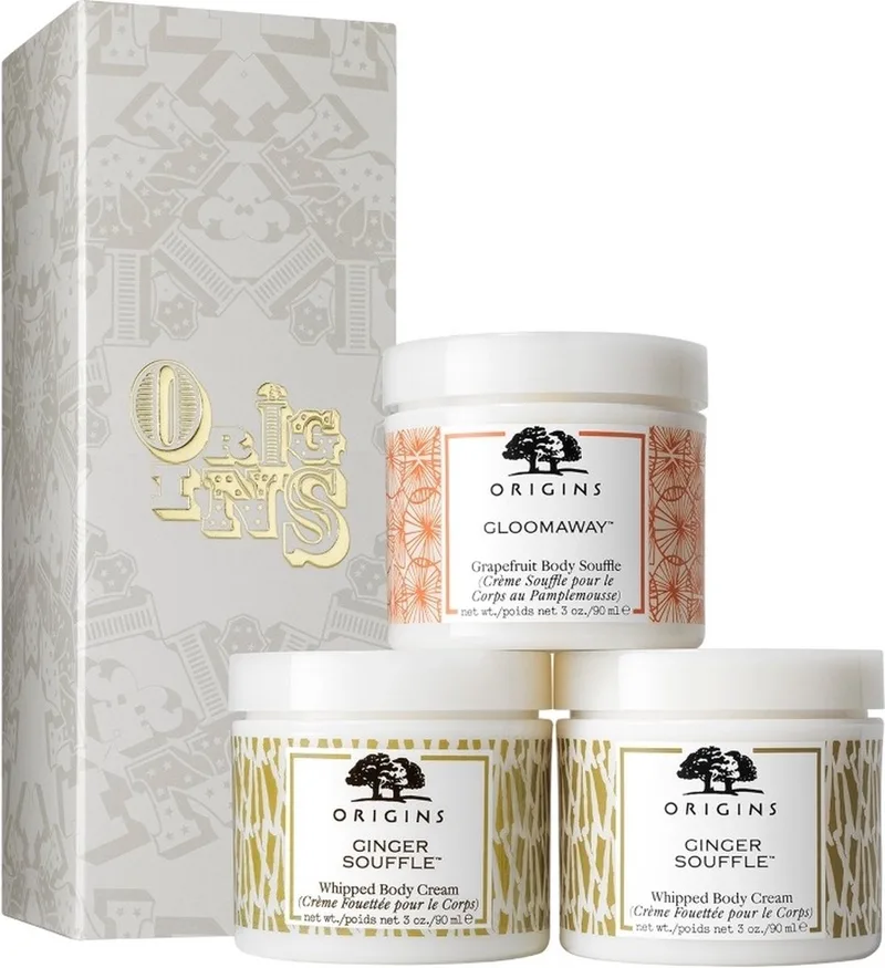 Perfect Hydrating Body Cream Trio Gift Set - 3x90 ml von Origins – Produktfoto