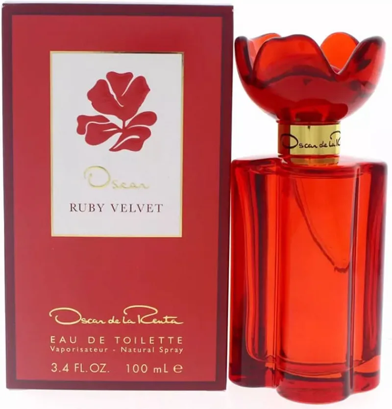 Ruby Velvet Eau De Toilette Spray van Oscar de la Renta in 100 ml – productfoto