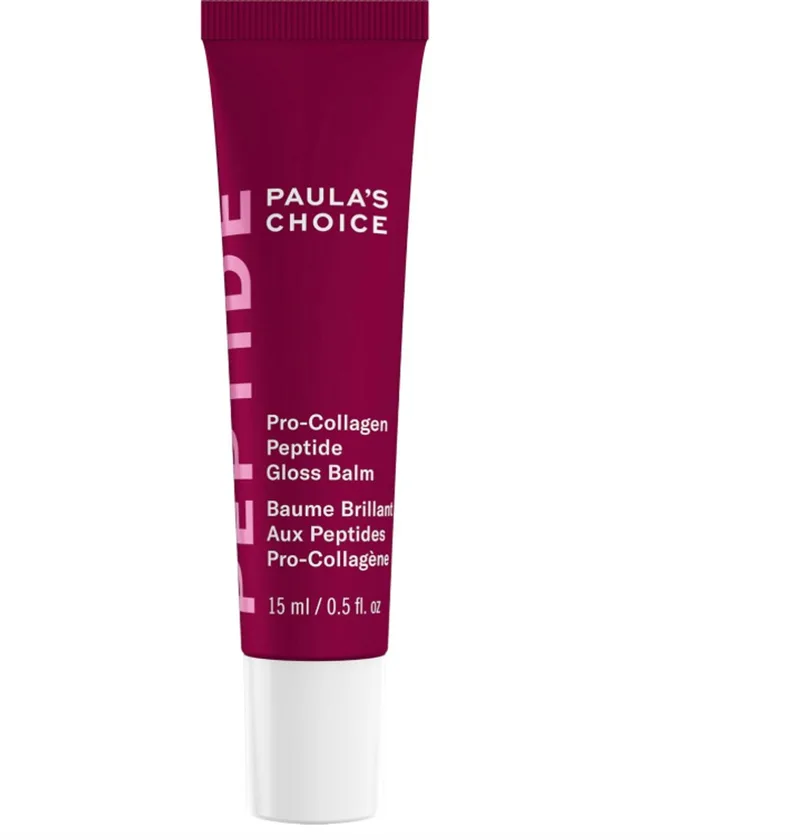 Pro-Collagen Peptide Gloss Balm - Gloss Lippenbalsem - Voor Droge Lippen - 15 ml von Paula's Choice in Deep Plum – Produktfoto