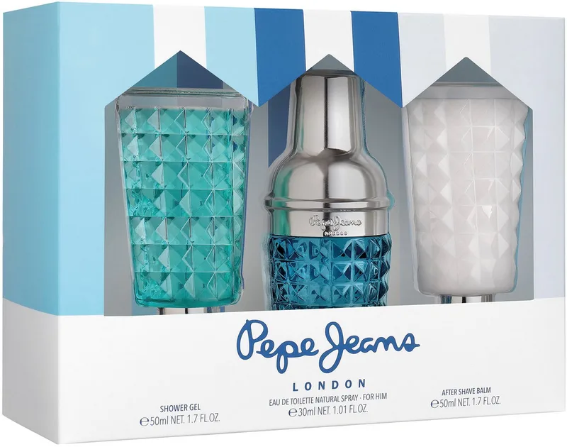 Duft-Set Pepe Jeans Gift Set for him, 3-tlg., Langlebiger Duft by Pepe Jeans – product photo 2 of 2