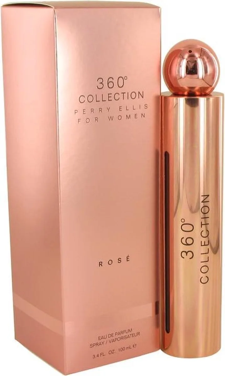 Perry Ellis 360 Collection Rose eau de parfum spray fra Perry Ellis i 100 ml – produktbillede