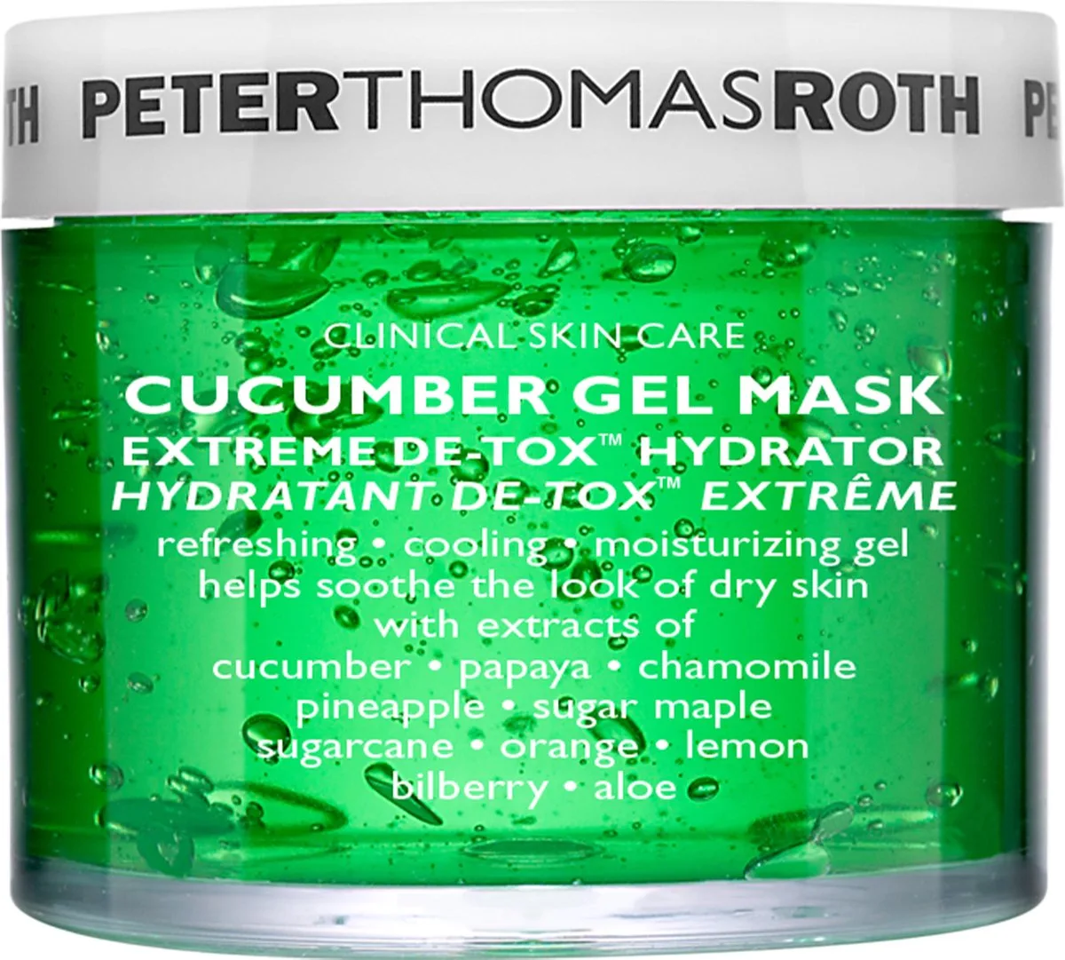 Peter Thomas Roth Cucumber Mask de Peter Thomas Roth en Vert, 50 ml – photo du produit