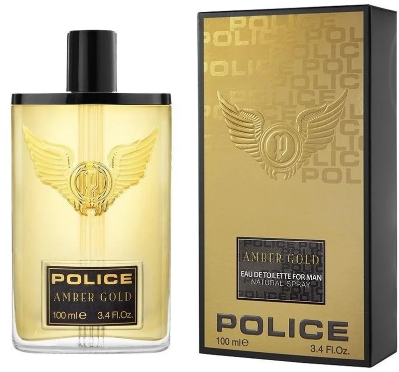 Herenparfum Police EDT Amber Gold fra Police i 100 ml – produktbillede