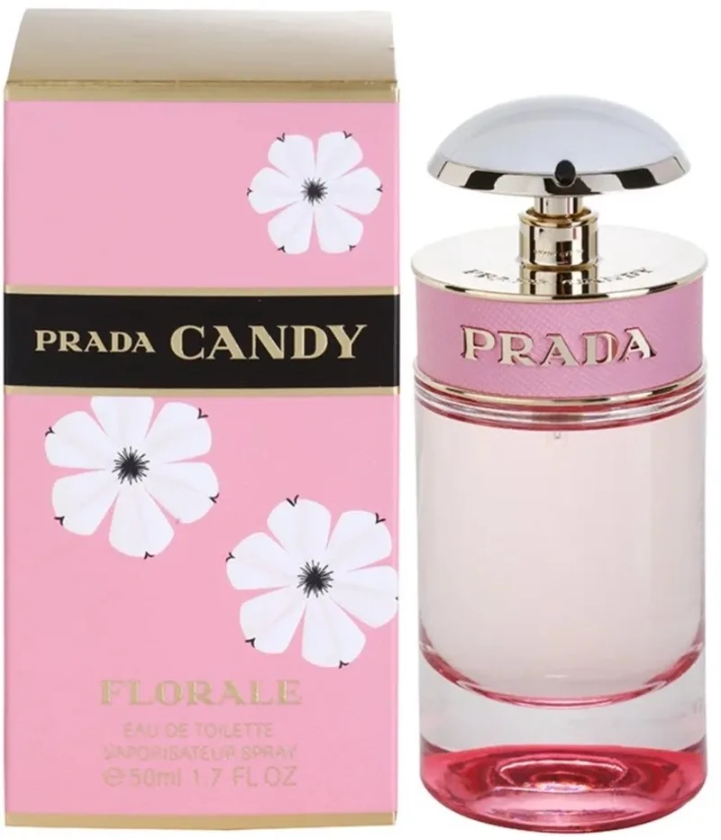 Candy Florale Eau de Toilette Spray - Zachte bloemige geur voor dames von Prada in 50 ml – Produktfoto