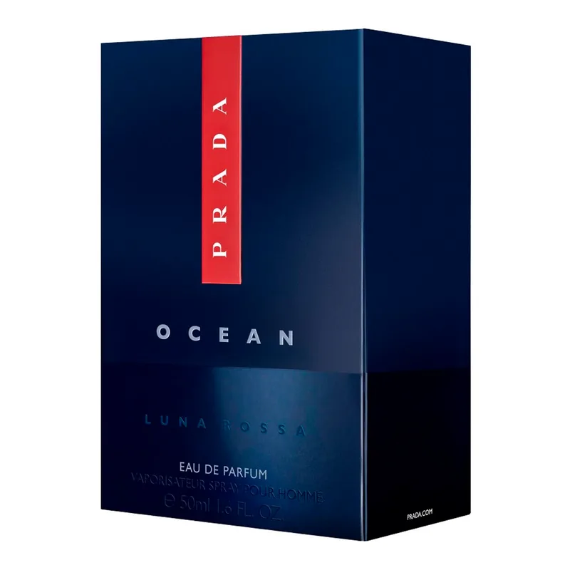 Luna Rossa Ocean Eau de Parfum Spray by Prada in 50 ml – product photo 1 of 3