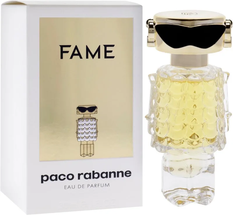 Eau de Parfum Fame EDP Damen Spray, Süß-blumiger Duft mit Mango, Jasmin und Weihrauch fra Rabanne – produktbillede