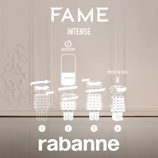Eau de Parfum Fame Intense fra Rabanne i 200 ml – produktbillede 2 af 4