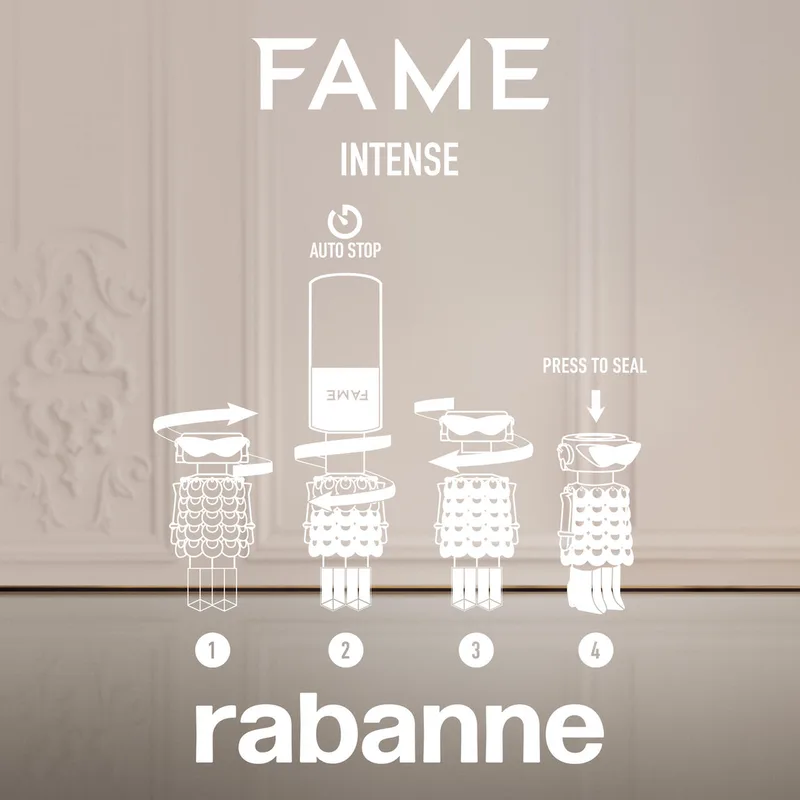 Eau de Parfum Fame Intense fra Rabanne i 200 ml – produktbillede 2 af 4