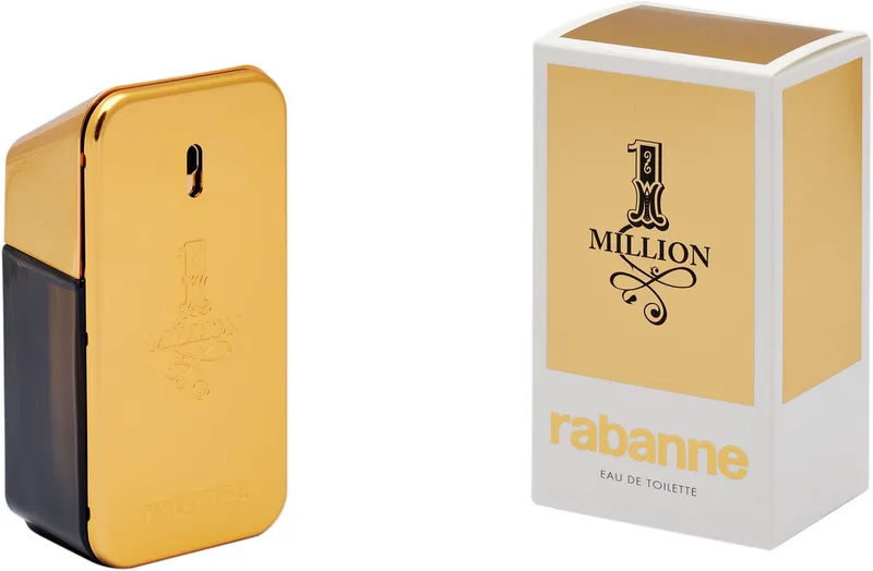 Eau de Toilette One Million, Glasflakon, Parfüm EDT, Herrenduft fra Rabanne – produktbillede 2 af 3