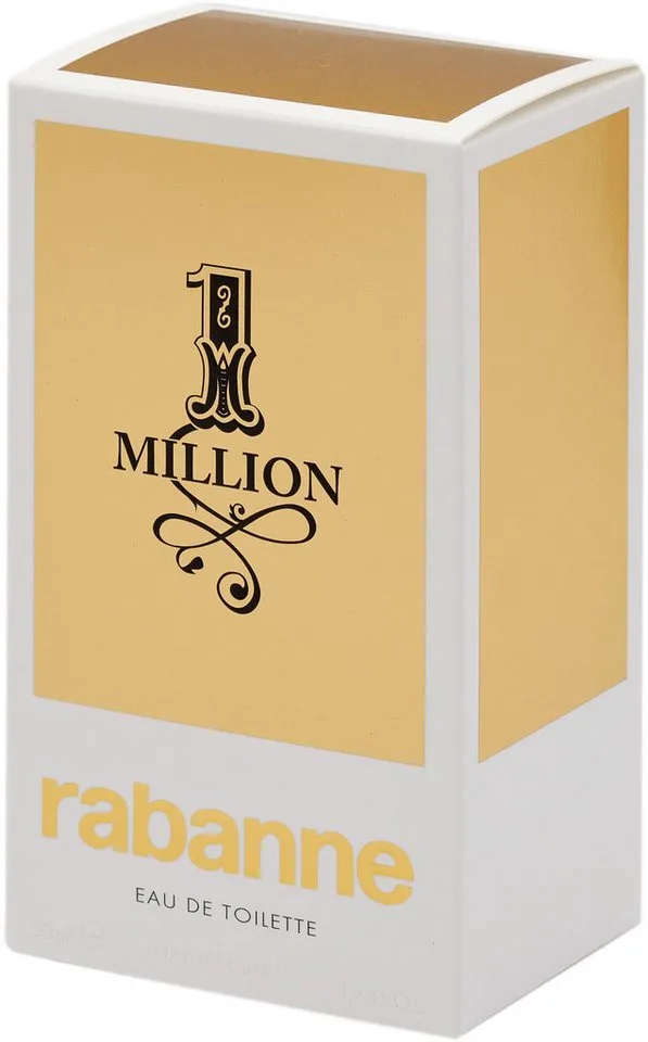 Eau de Toilette One Million, Glasflakon, Parfüm EDT, Herrenduft fra Rabanne – produktbillede 3 af 3