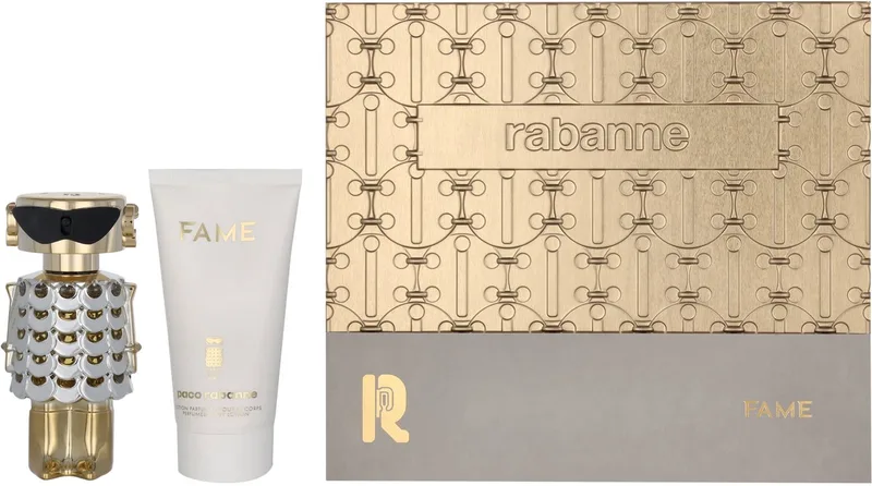 Fame Eau de toilette 50 ml + Body lotion 75 ml - Giftset fra Rabanne – produktbillede