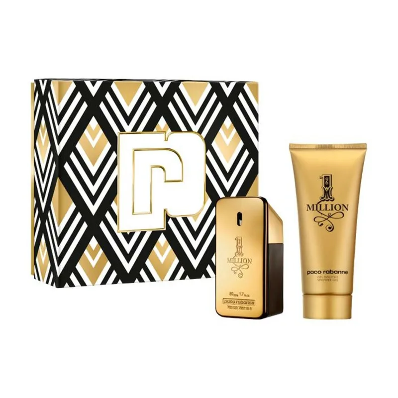 Geschenkset 1 Million - Eau de Toilette 50 ml + Gel Douche 100 ml - Set fra Rabanne – produktbillede 2 af 2