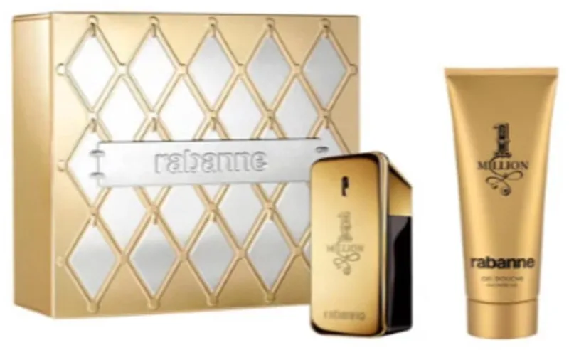 Geschenkset 1 Million - Eau de Toilette 50 ml + Gel Douche 100 ml - Set fra Rabanne – produktbillede 1 af 2
