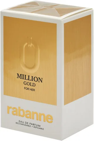 Million Gold For Her - Bloemige eau de parfum voor dames de Rabanne en 50 ml – photo du produit 2 sur 2