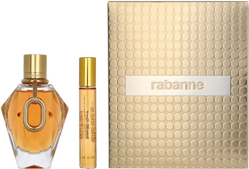 Million Gold For Her Giftset 110 ml - Edp Spray 90ml/Edp Spray 20ml von Rabanne – Produktfoto