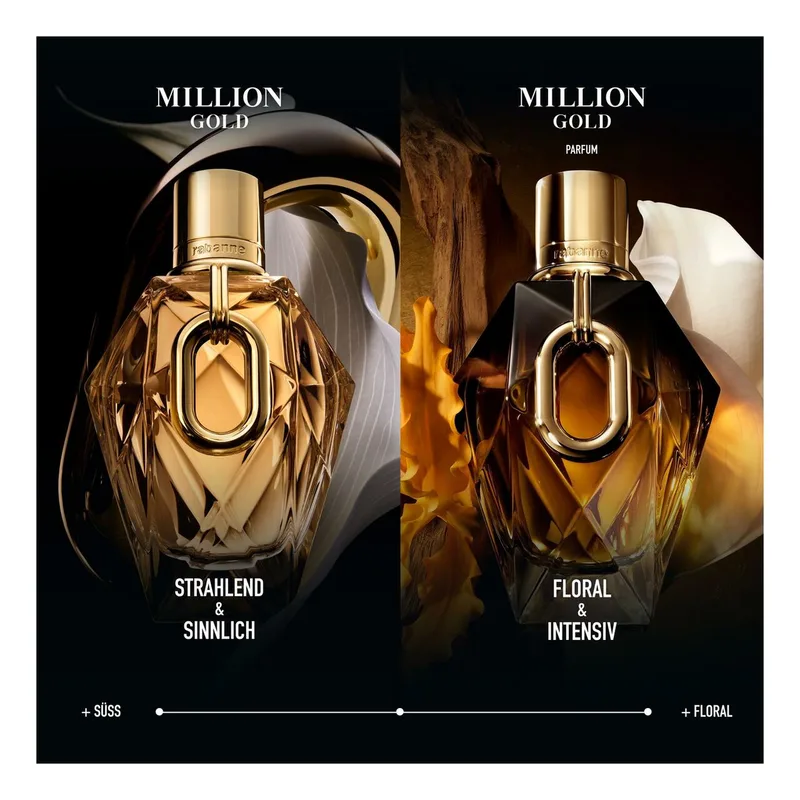 Million Gold for Her Le Parfum Parfum Spray van Rabanne in 50 ml – productfoto 5 van 5