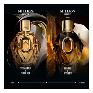 Million Gold for Her Le Parfum Parfum Spray fra Rabanne i 90 ml – produktbillede 4 af 5