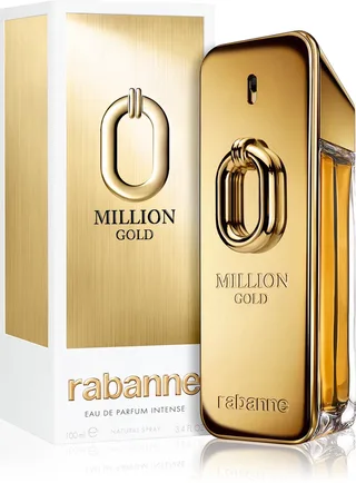 Million Gold For Him - Eau de Parfum Intense voor heren de Rabanne en 100 ml – photo du produit 1 sur 3
