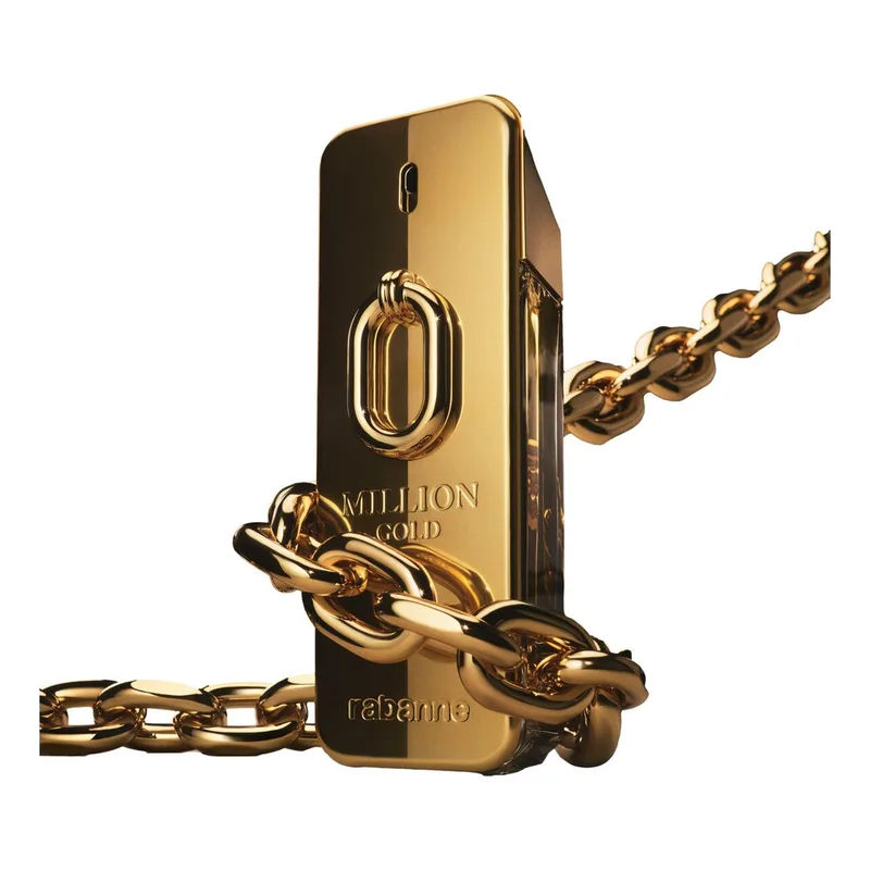 Million Gold For Him - Eau de Parfum Intense voor heren de Rabanne en 100 ml – photo du produit 2 sur 3