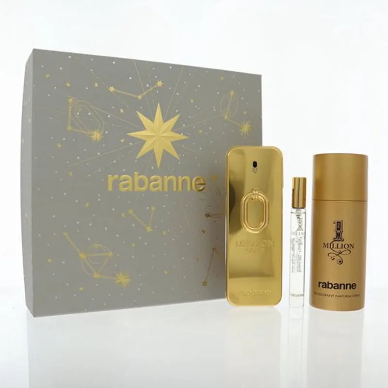 Million Gold Intense (M) Set EDP 100ml + DSP 150ml + EDP 10ml von Rabanne – Produktfoto