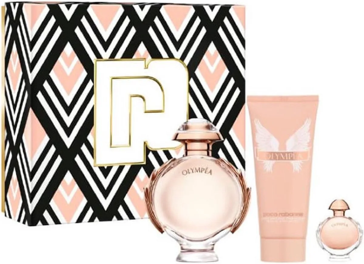Olympea Eau De Perfume Spray 80ml Set 3 Pieces by Rabanne – product photo