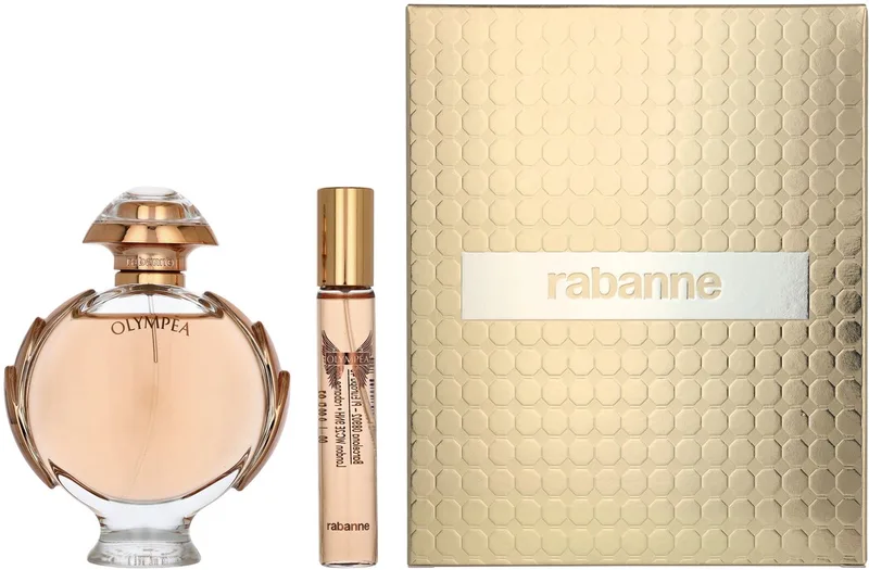 Olympea Giftset 100 ml - Edp Spray 80ml/Edp Spray 20ml von Rabanne – Produktfoto