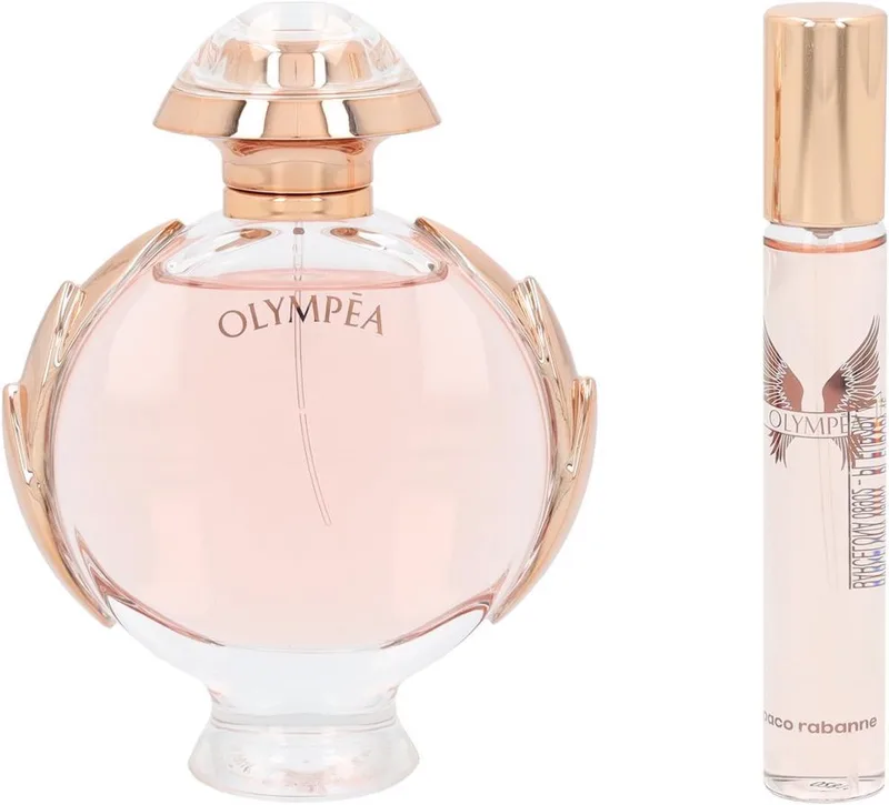 Olympéa Giftset - 80 ml eau de parfum spray + 20 ml eau de parfum spray - cadeauset voor dames fra Rabanne – produktbillede