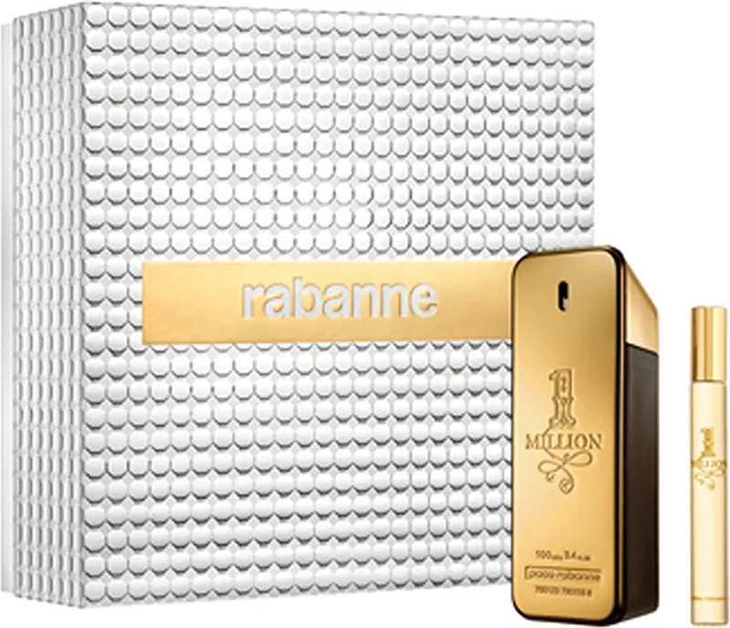 Paco Rabanne 1 million geschenkset - 50 ml edt + 10 ml tasspray | Kerst kadotip! von Rabanne – Produktfoto