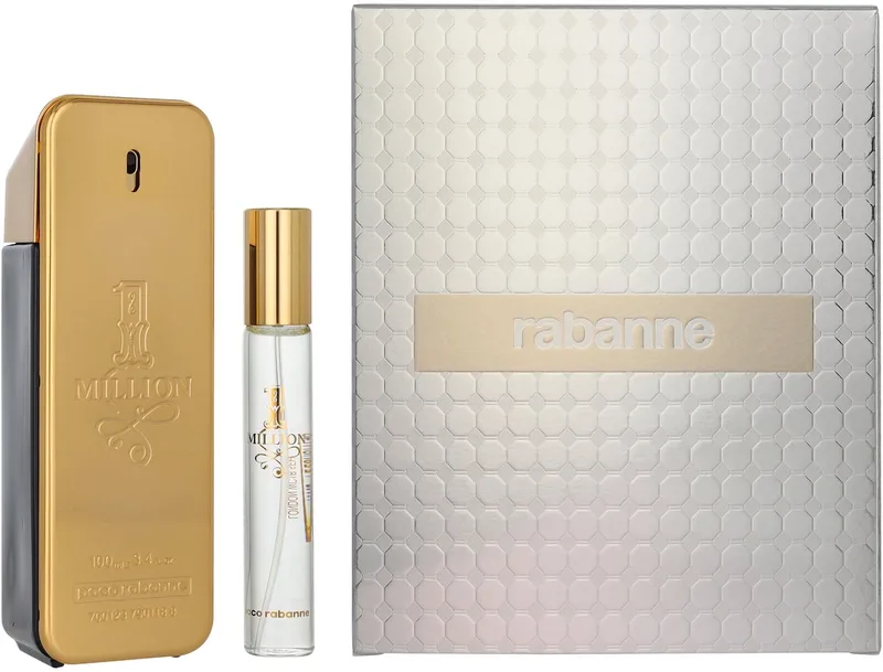 Paco Rabanne 1 Million Giftset 120 ml - Edt Spray 100ml/Edt Travel Spray 20ml fra Rabanne – produktbillede
