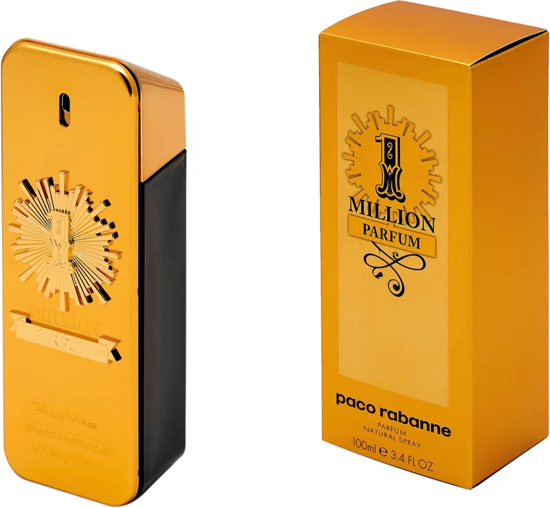Paco Rabanne 1 Million - Parfum Spray - Voor Heren de Rabanne en 100 ml – photo du produit 2 sur 4