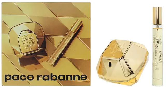 Paco Rabbane Lady Million Giftset 100 ml - Edp Spray 80ml/Edp Spray 20ml