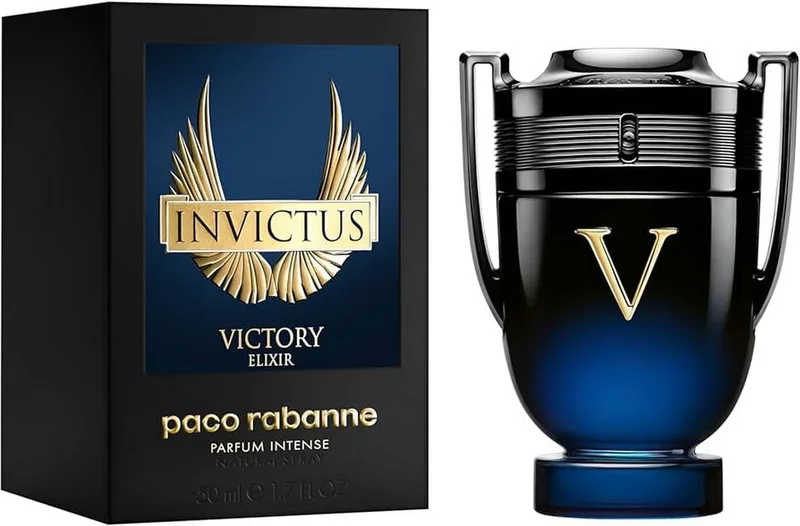 Parfum Victory Elixir Herren Spray, Würzig-holziger Duft mit Lavendel, Weihrauch und Vanille fra Rabanne – produktbillede