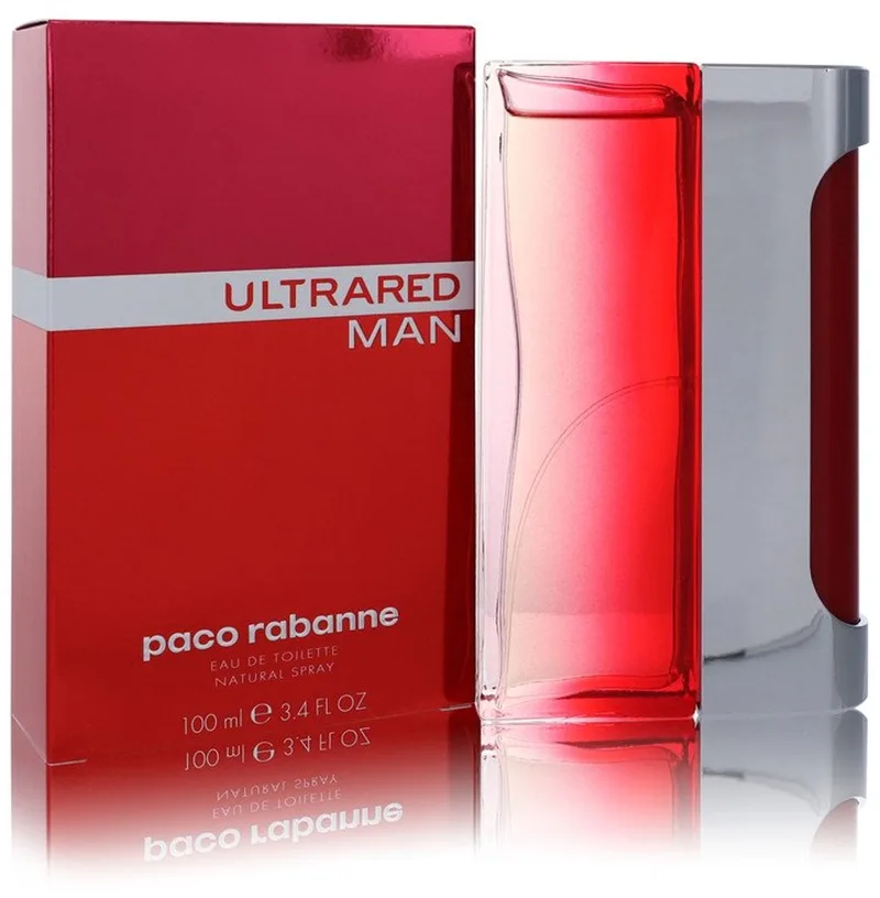 Ultrared Man Eau de Toilette - Herenparfum fra Rabanne i 100 ml – produktbillede 1 af 4