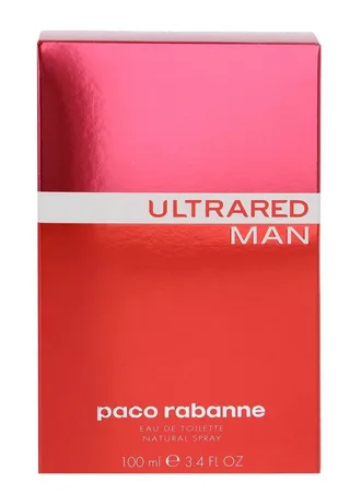 Ultrared Man Eau de Toilette - Herenparfum fra Rabanne i 100 ml – produktbillede 3 af 4