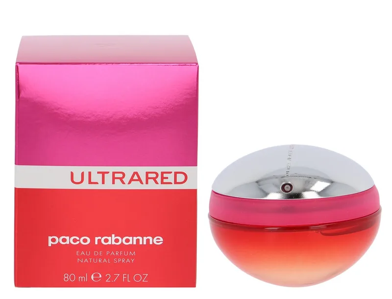 Ultrared Woman Eau de Parfum - Damesparfum fra Rabanne i 80 ml – produktbillede 2 af 4