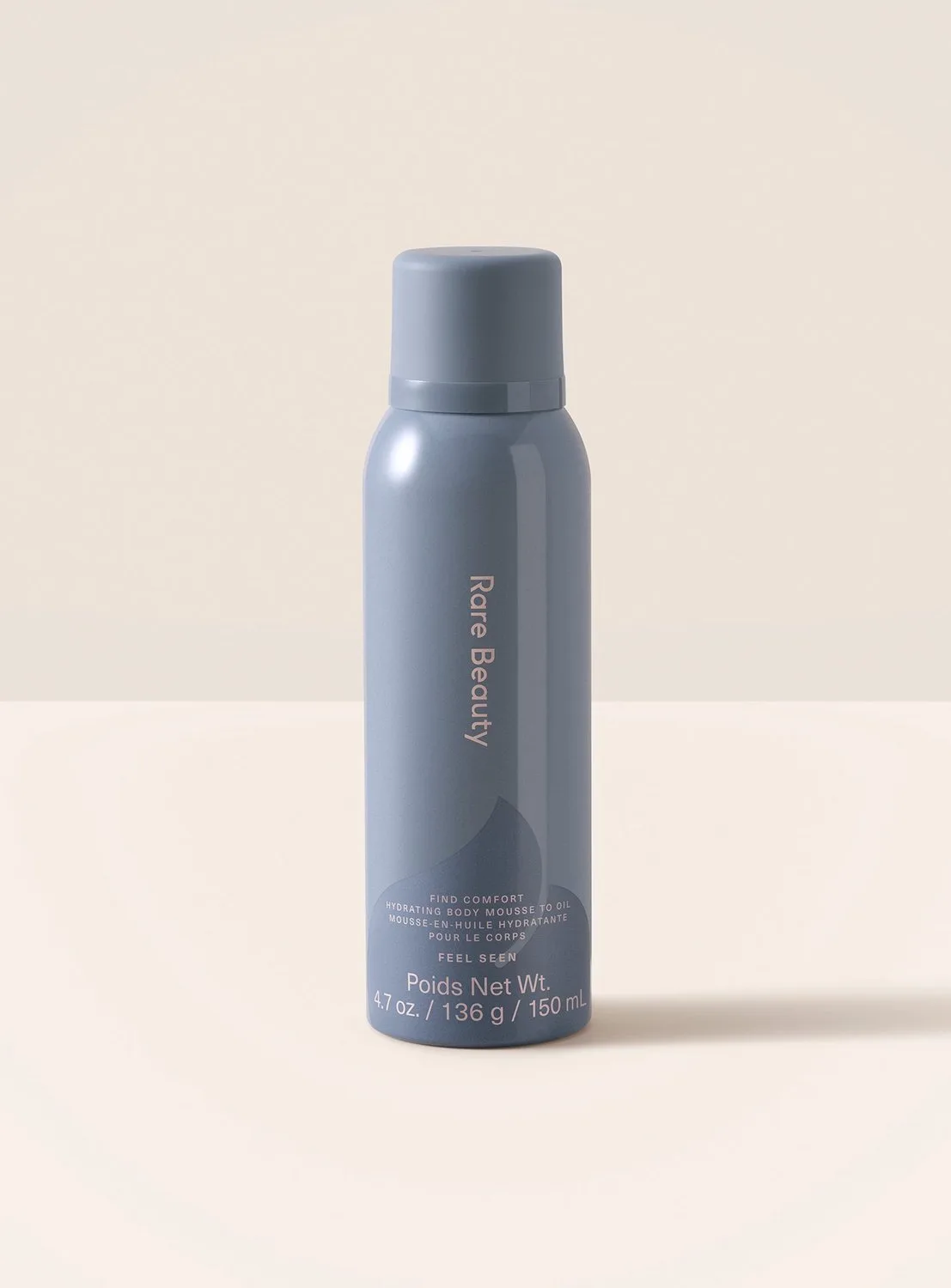 Find Comfort Hydrating Body Mousse to Oil - Feel Seen - Body mousse-olie by Rare Beauty in 150 ml – product photo