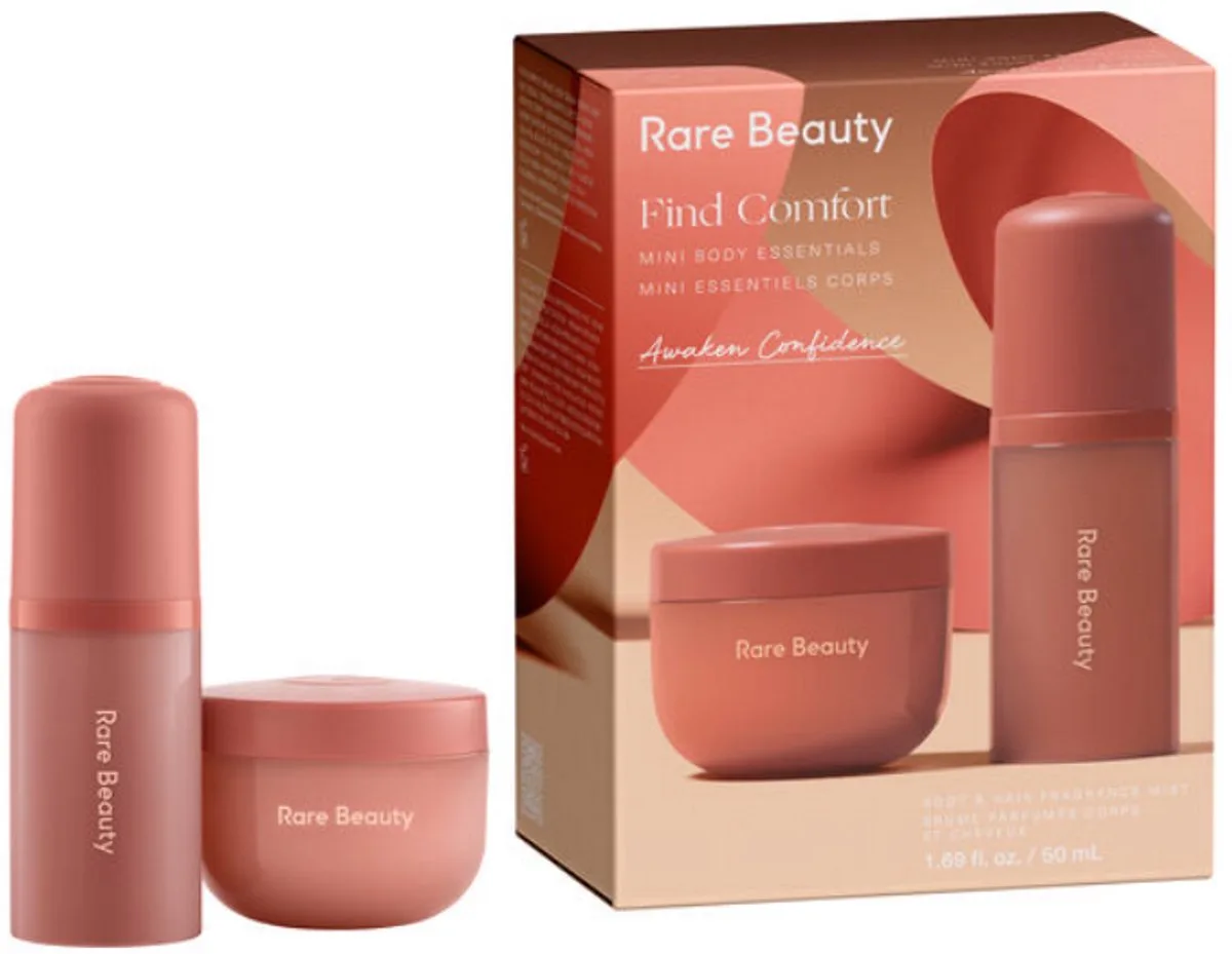 Find Comfort Mini Body Essentials – Awaken Confidence Set – Bodycare Minis by Rare Beauty – product photo
