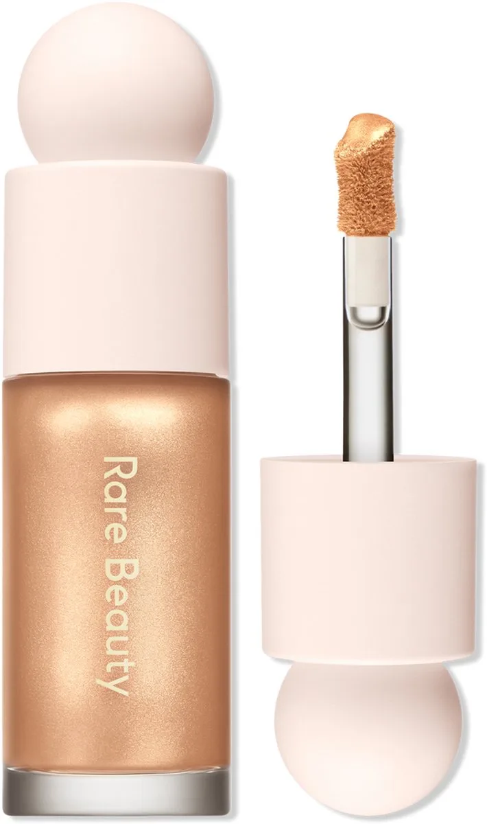 Positive Light Liquid Luminizer Mini - Vloeibare highlighter mini 2,5 ml de Rare Beauty en Exhilarate – photo du produit