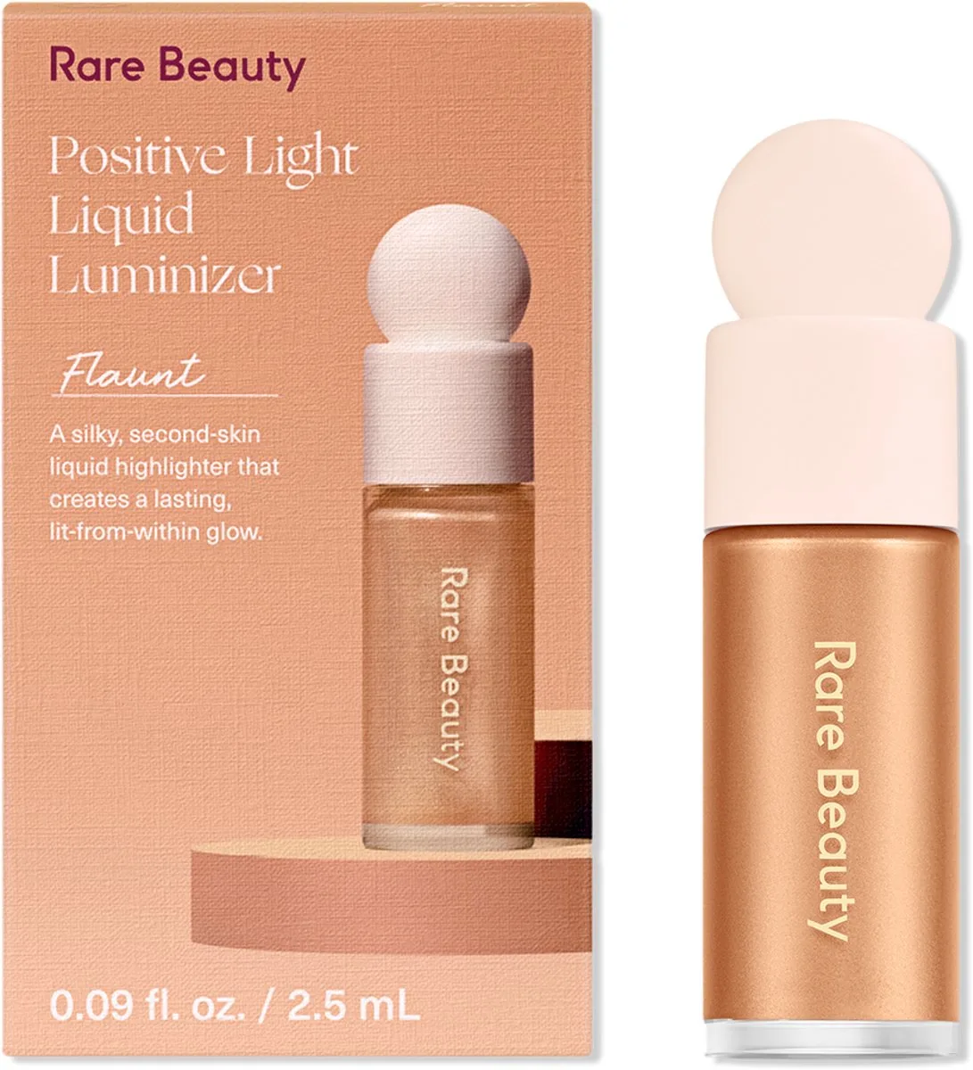 Positive Light Liquid Luminizer - Vloeibare highlighter 15 ml van Rare Beauty in Flaunt – productfoto