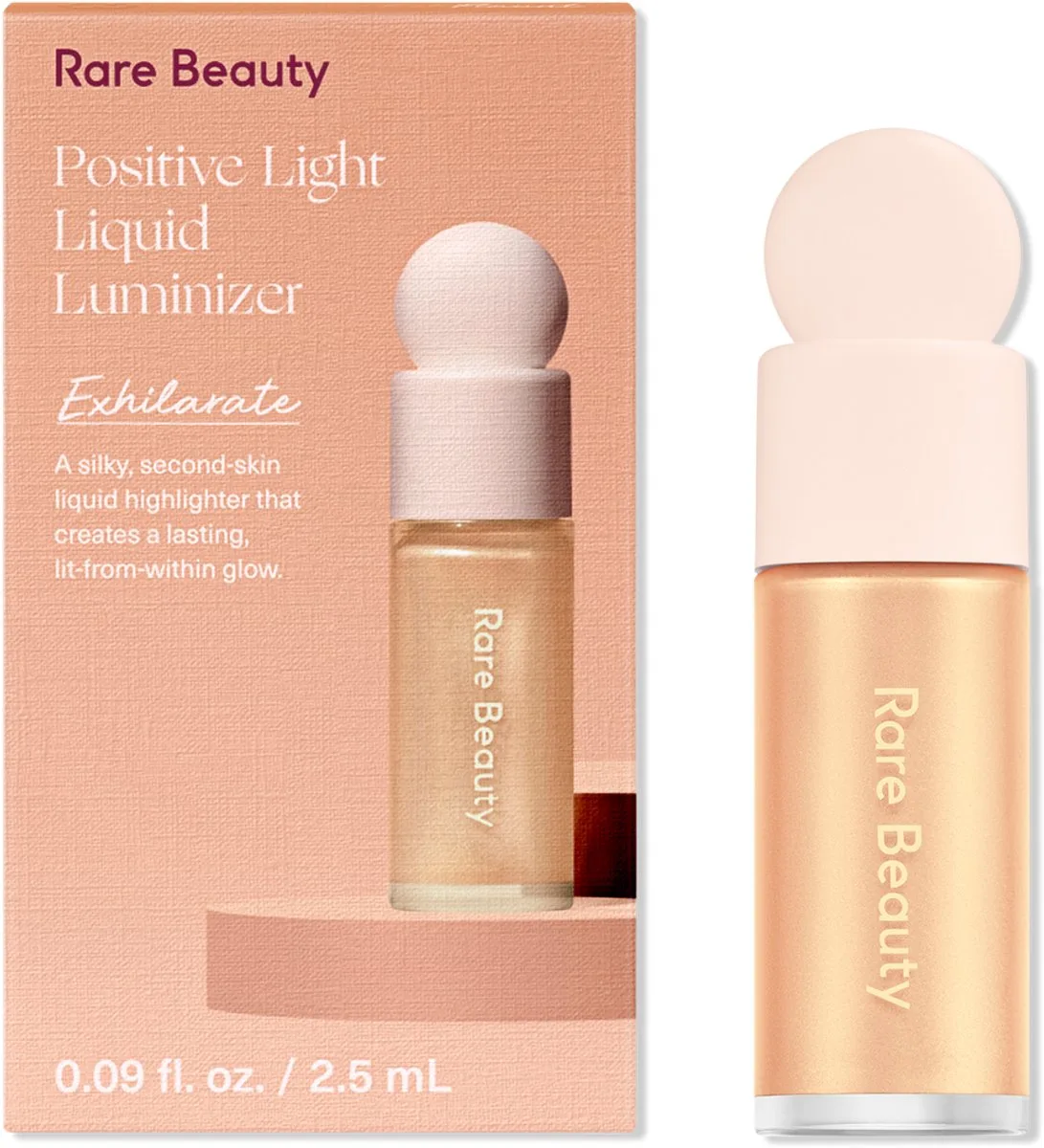 Positive Light Liquid Mini Luminizer – Liquid Highlighter by Rare Beauty in Exhilarate – product photo