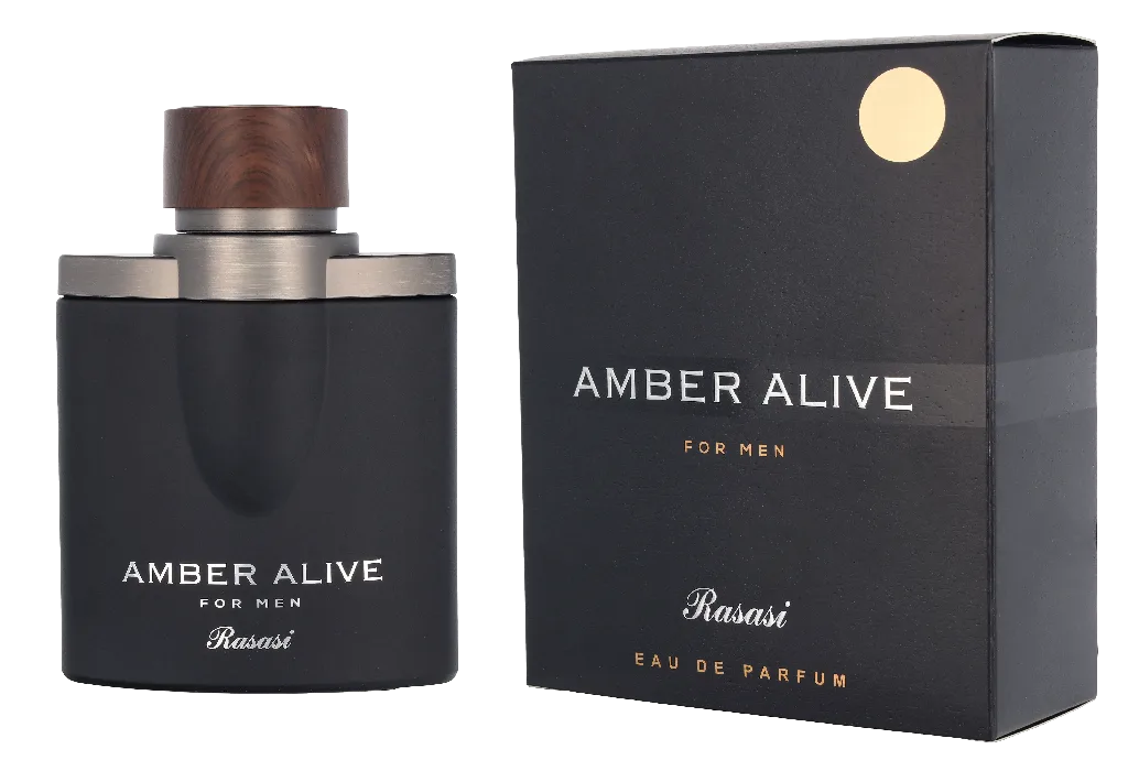 Amber Alive For Men Eau de Parfum fra Rasasi i 100 ml – produktbillede