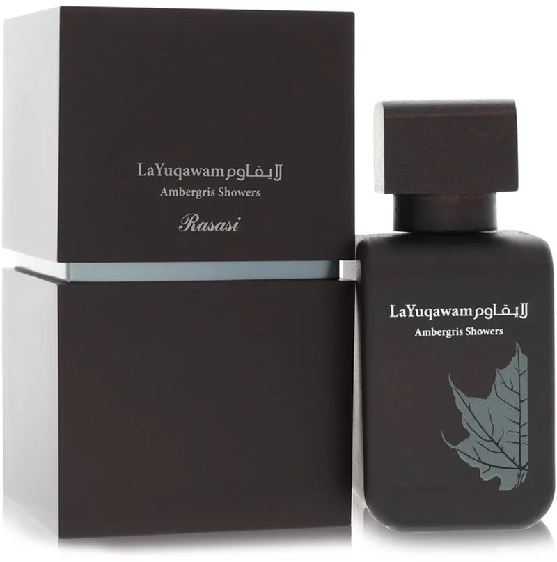 Ambergris Showers eau de parfum spray von Rasasi in 75 ml – Produktfoto