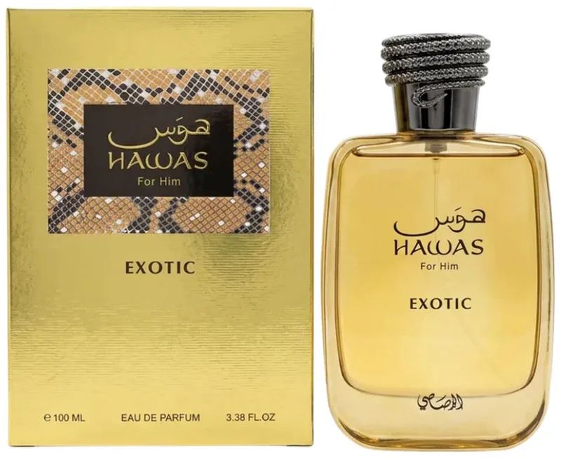 Hawas Exotic von Rasasi in 100 ml – Produktfoto