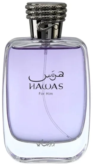 Hawas for Him - Oosterse frisse eau de parfum voor mannen von Rasasi in 100 ml – Produktfoto 1 von 2