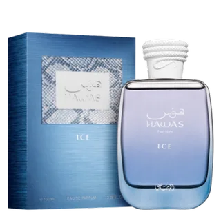 Hawas Ice Eau de Parfum voor Mannen fra Rasasi i 100 ml – produktbillede 1 af 2