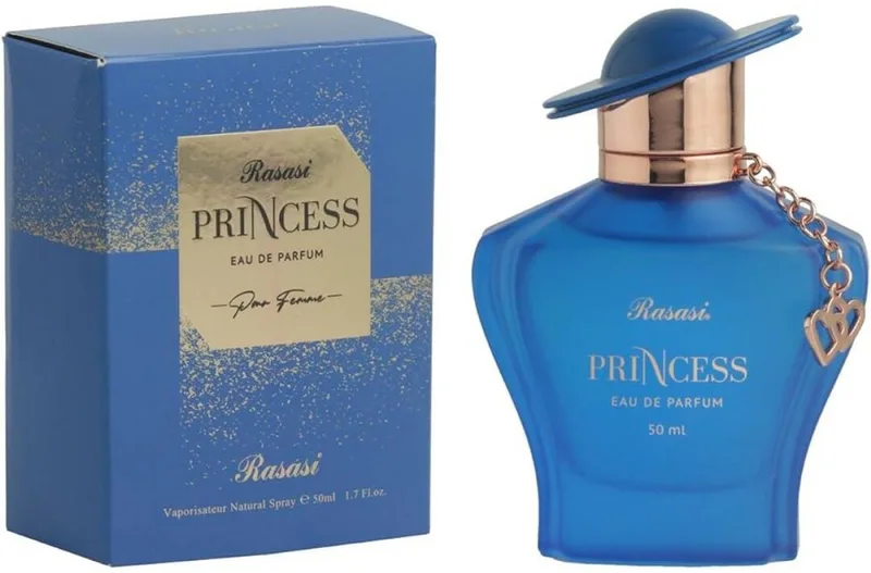 PRINCESS BLEU POUR FEMME EDP van Rasasi in Blauw, 50 ml – productfoto