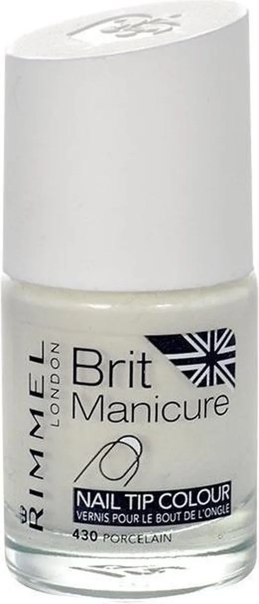 Brit Manicure Nagellak - 430 Porcelain by Rimmel London in White – product photo