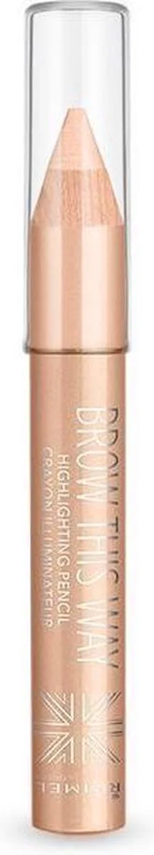 Brow This Way Highlighting Pencil - 002 by Rimmel London in Shimmer – product photo