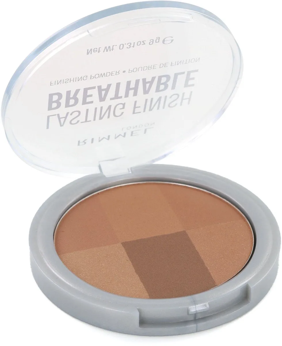 Compact Poeder Lasting Frinish Breathable 004 Deep by Rimmel London in Brown – product photo